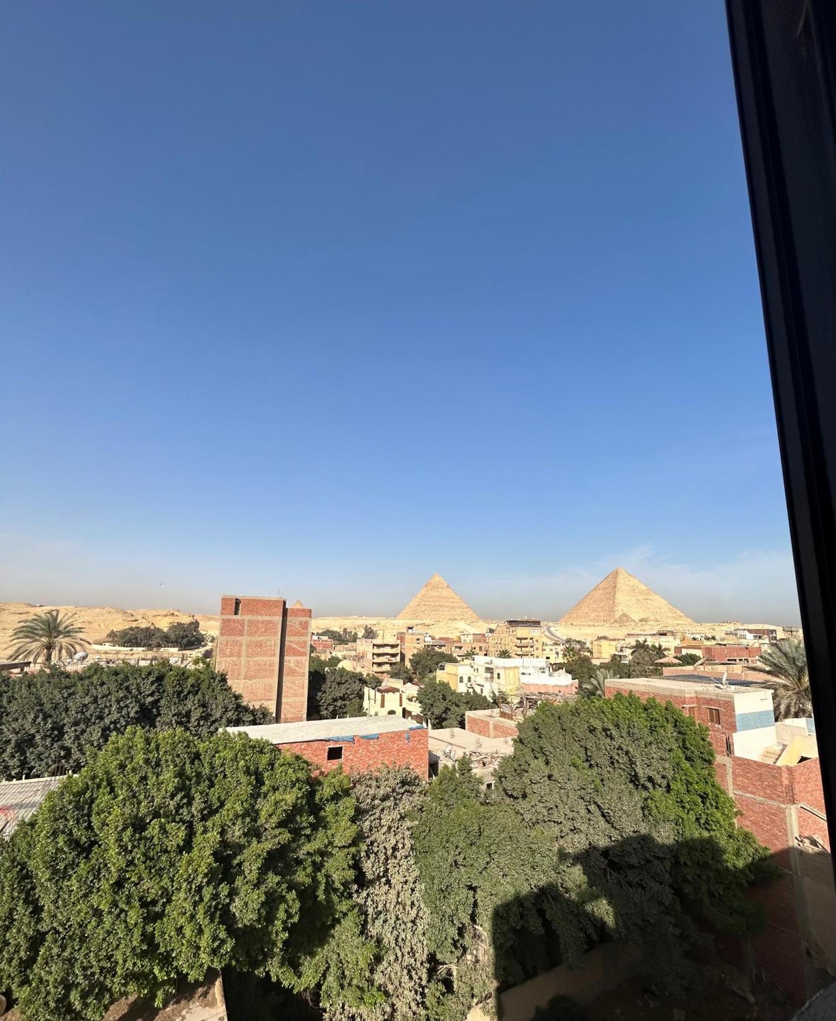 דירות קהיר Loay Pyramids View מראה חיצוני תמונה