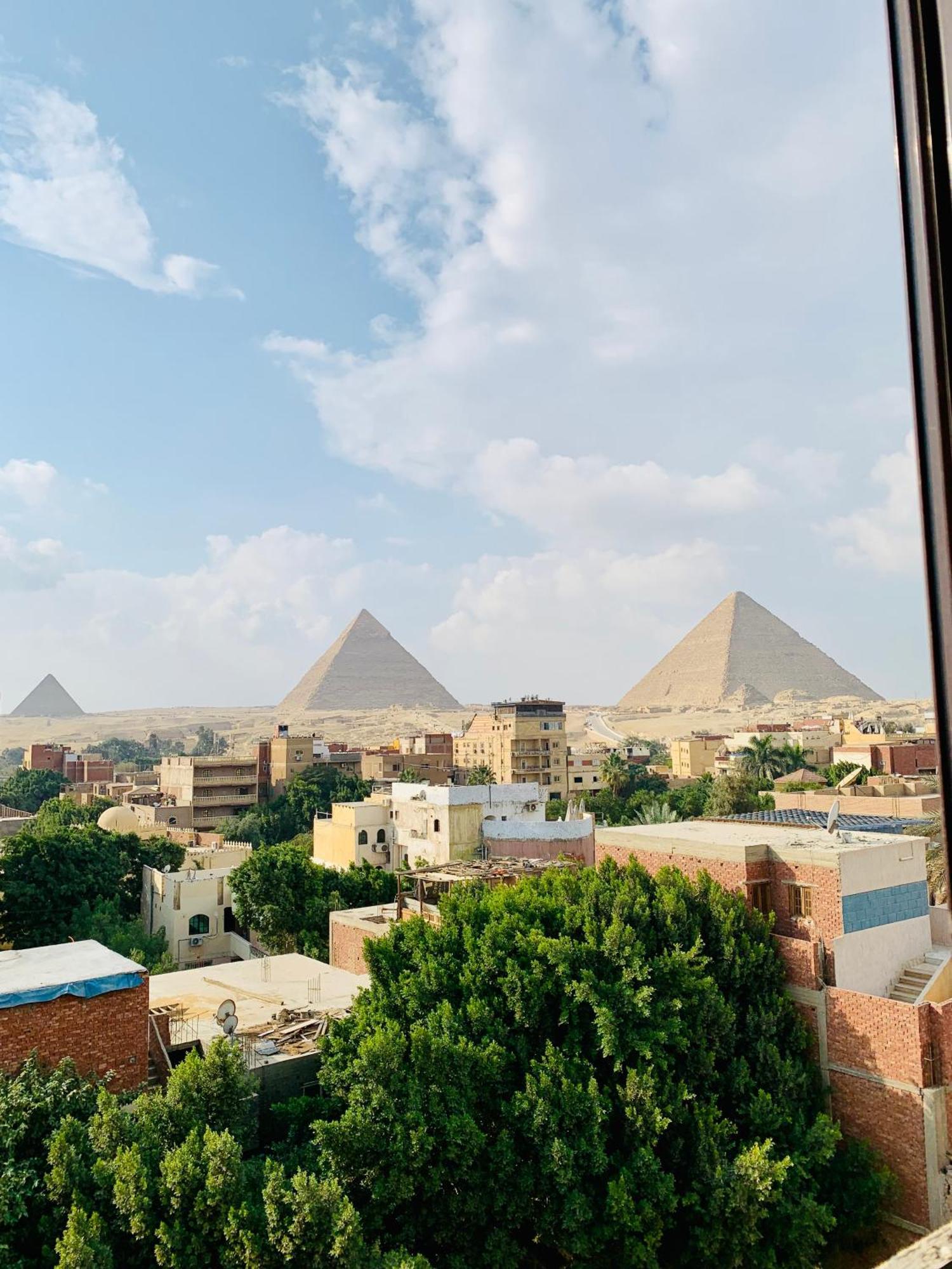 דירות קהיר Loay Pyramids View מראה חיצוני תמונה