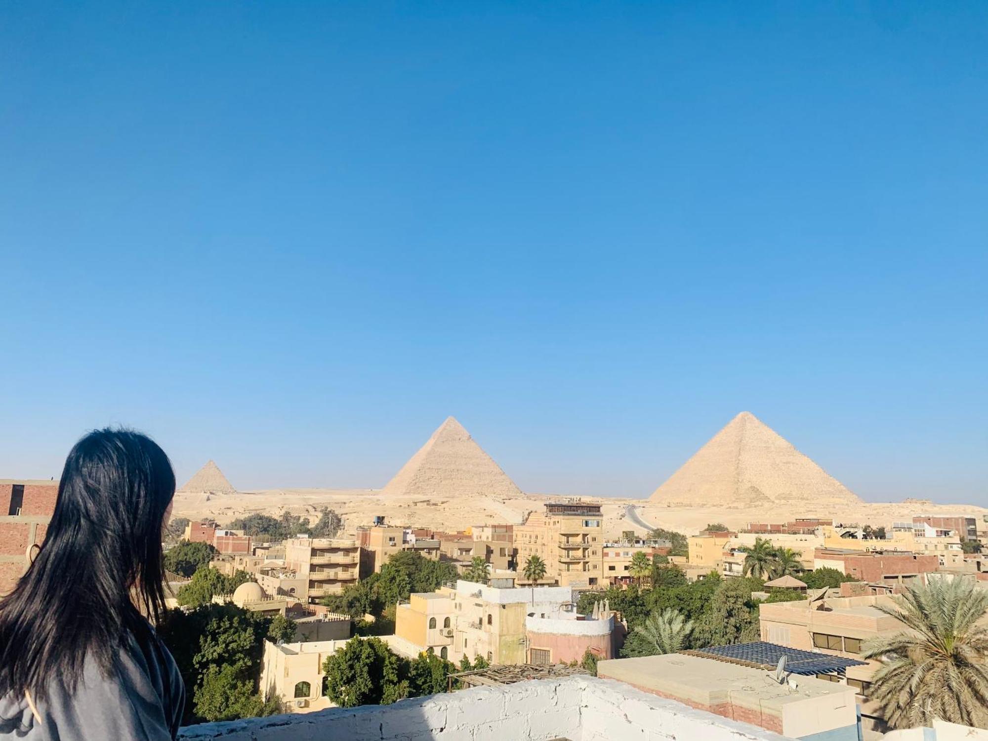 דירות קהיר Loay Pyramids View מראה חיצוני תמונה