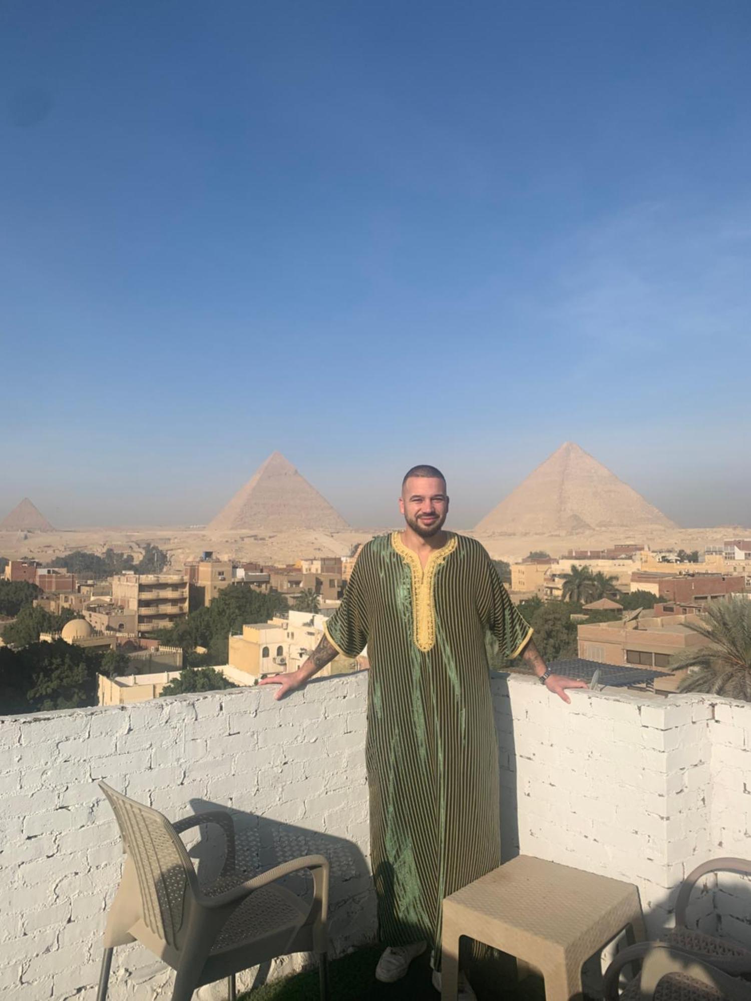 דירות קהיר Loay Pyramids View מראה חיצוני תמונה