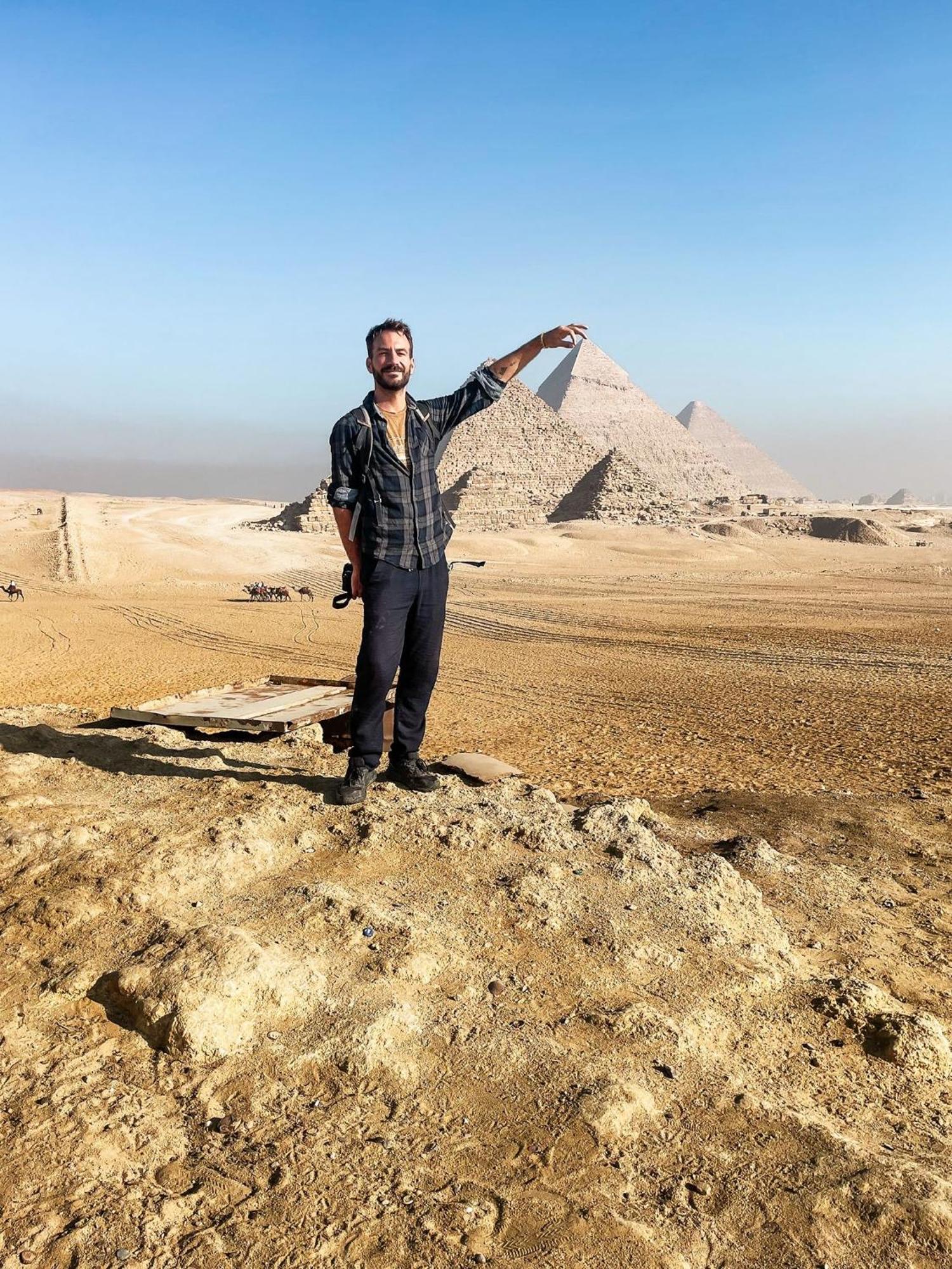 דירות קהיר Loay Pyramids View מראה חיצוני תמונה