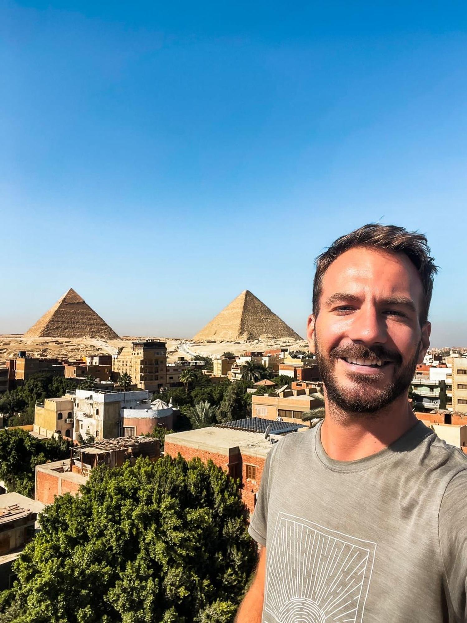 דירות קהיר Loay Pyramids View מראה חיצוני תמונה