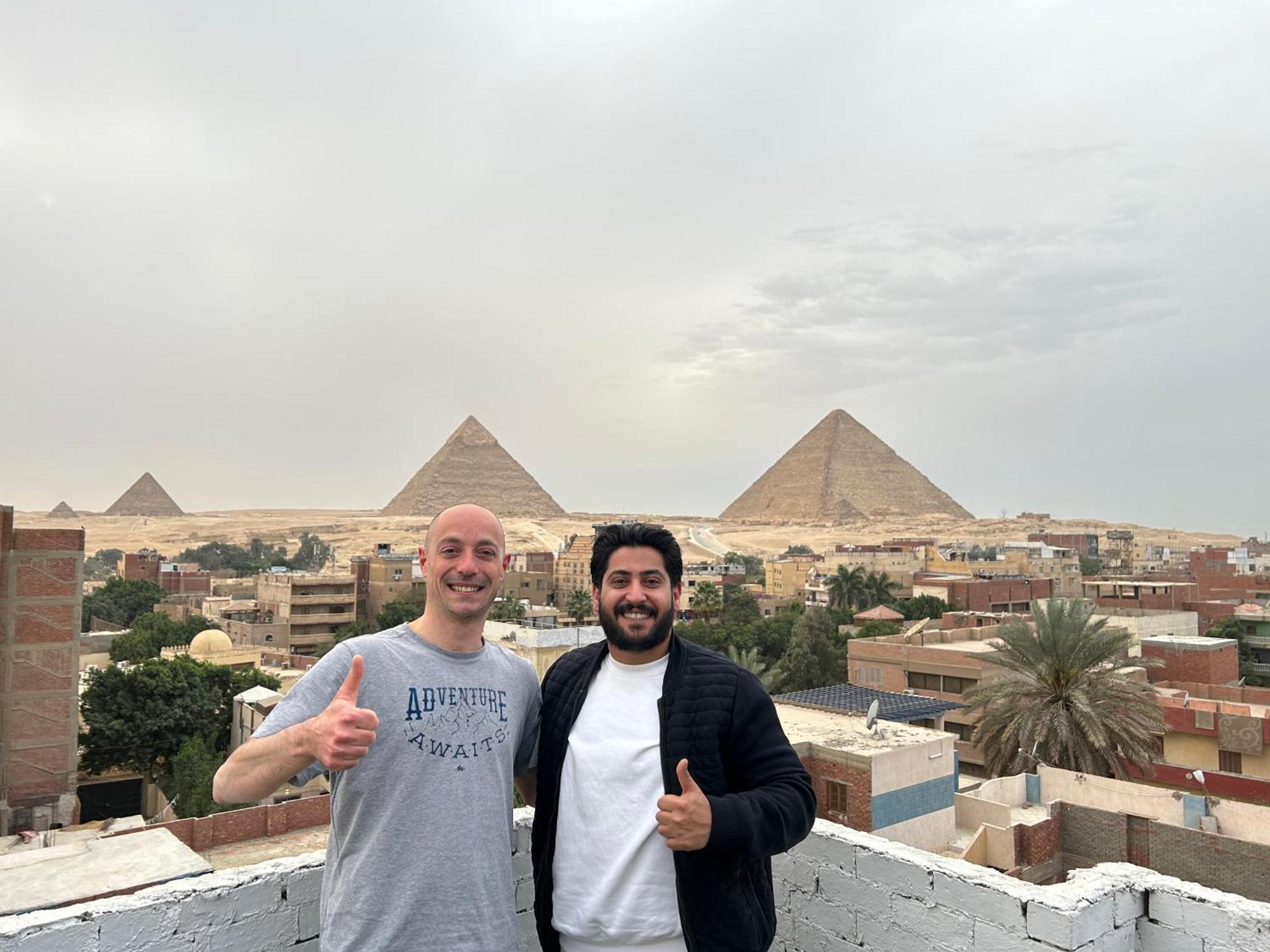 דירות קהיר Loay Pyramids View מראה חיצוני תמונה