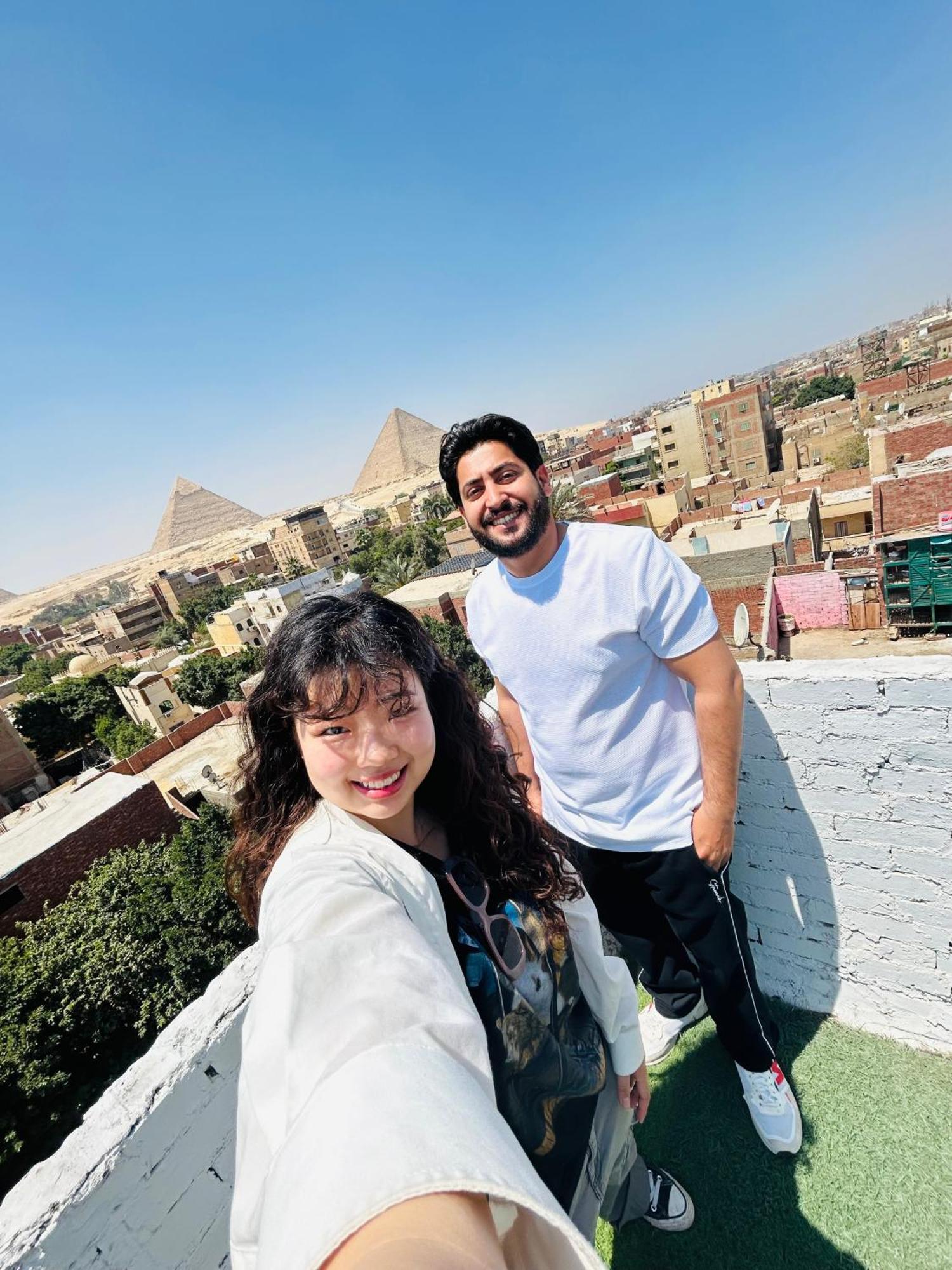דירות קהיר Loay Pyramids View מראה חיצוני תמונה