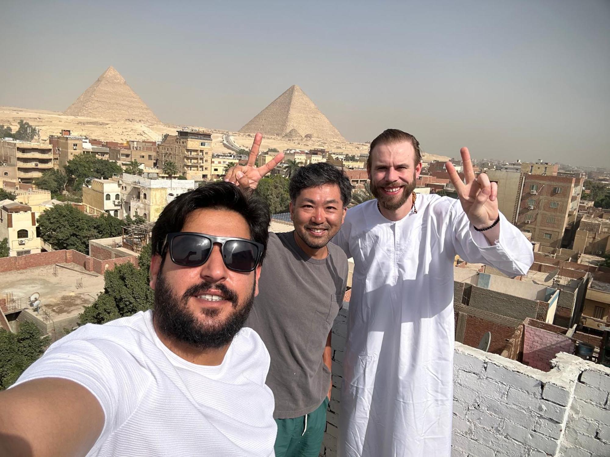 דירות קהיר Loay Pyramids View מראה חיצוני תמונה