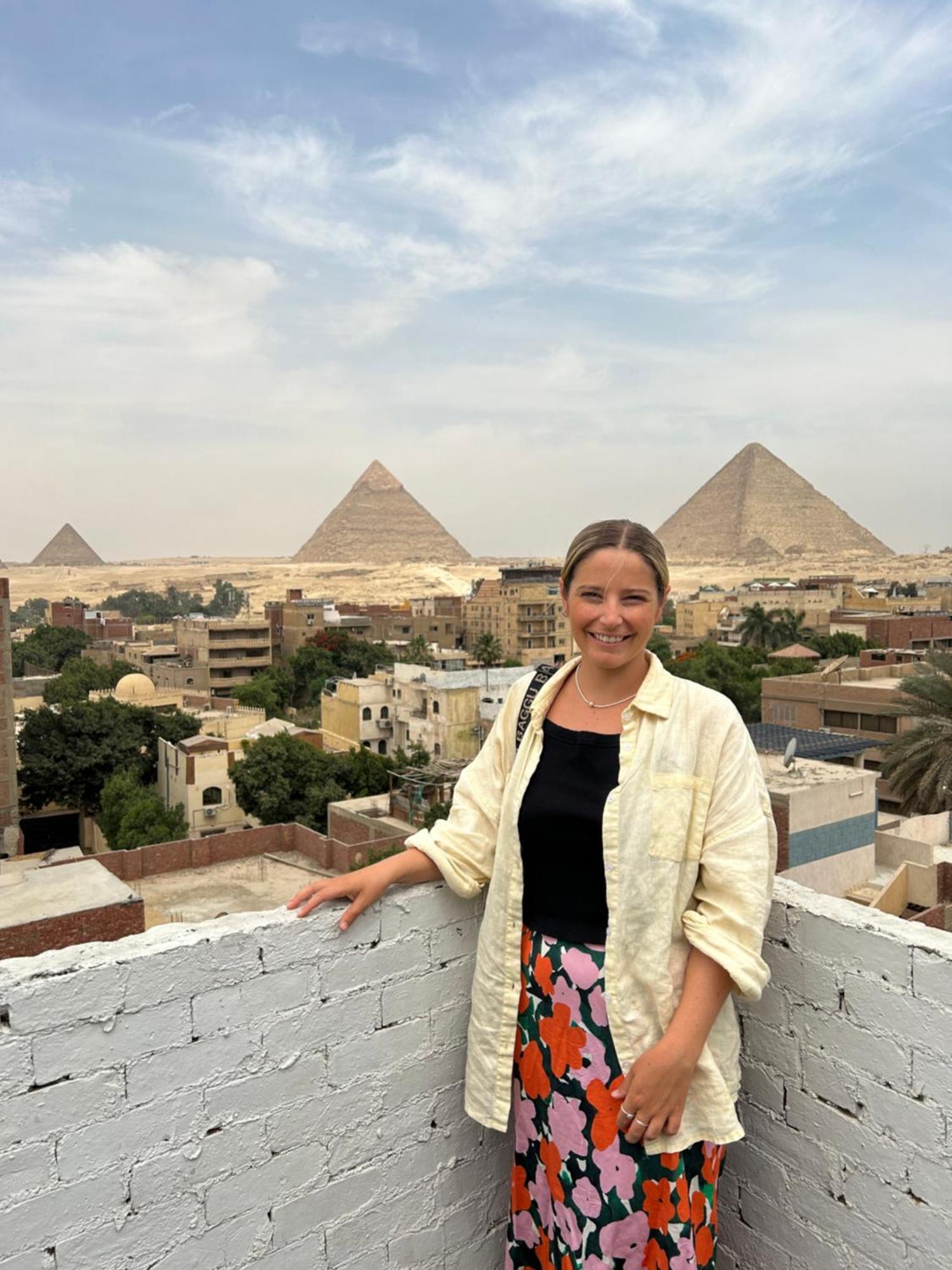 דירות קהיר Loay Pyramids View מראה חיצוני תמונה