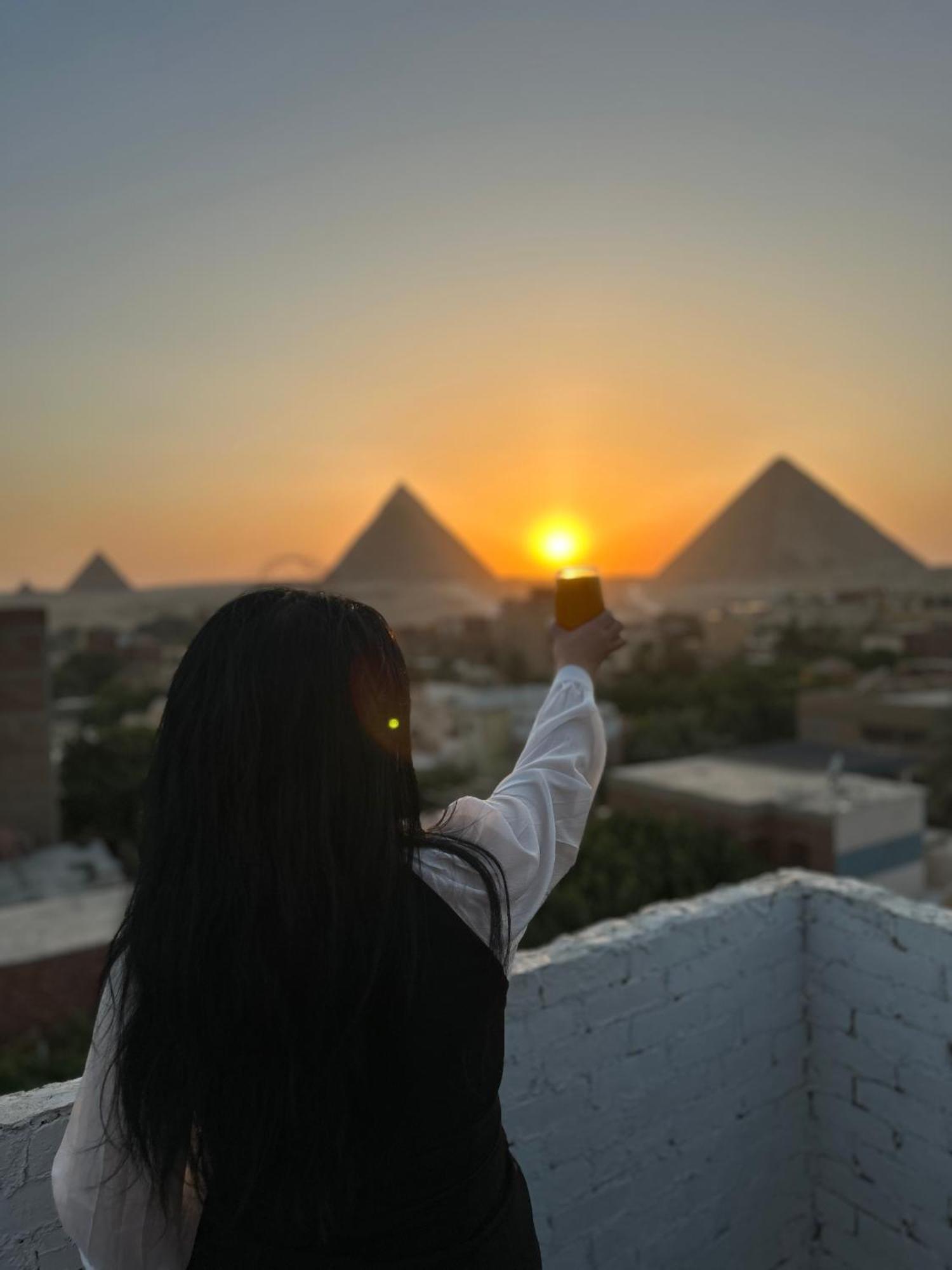 דירות קהיר Loay Pyramids View מראה חיצוני תמונה