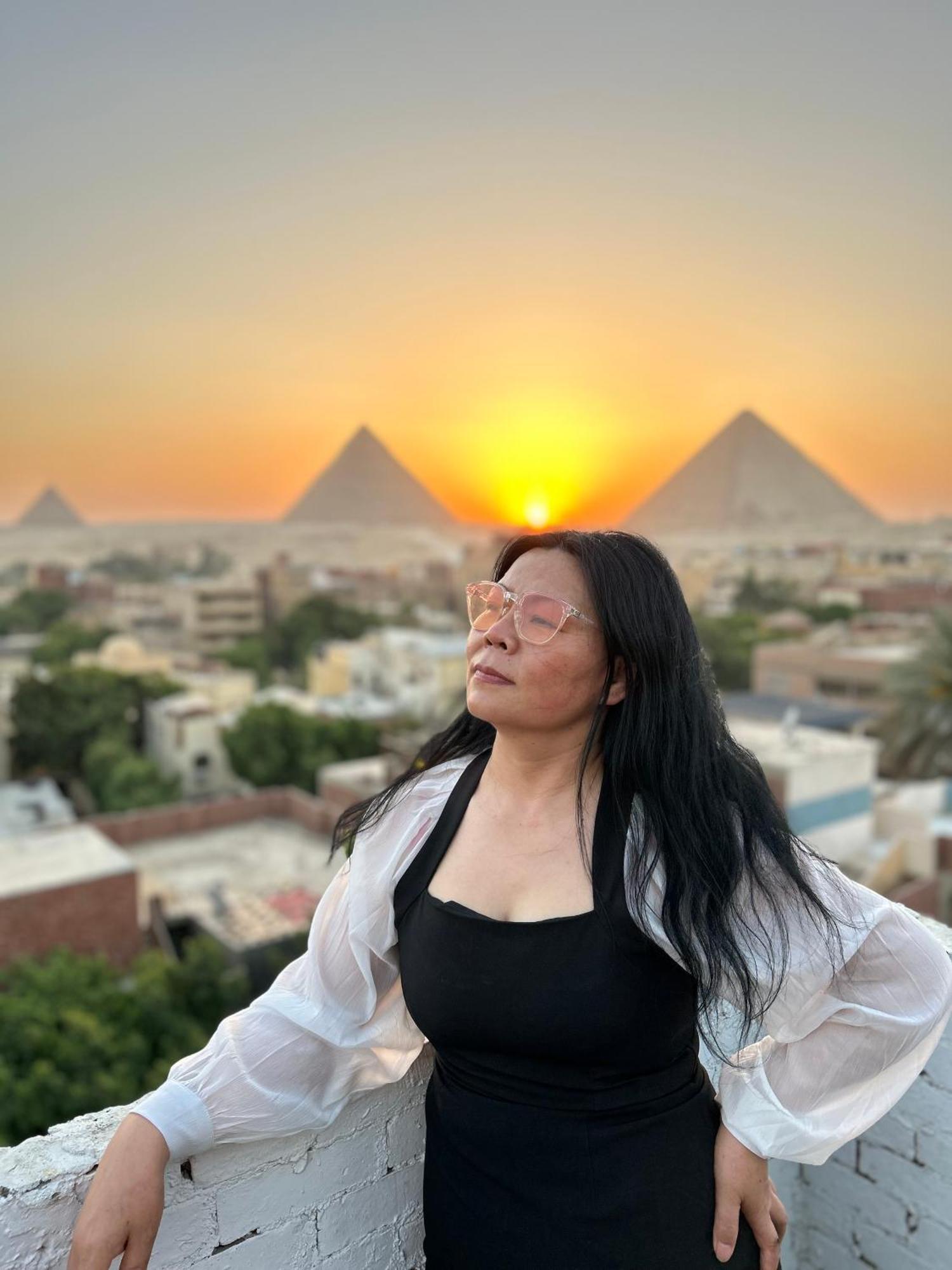 דירות קהיר Loay Pyramids View מראה חיצוני תמונה
