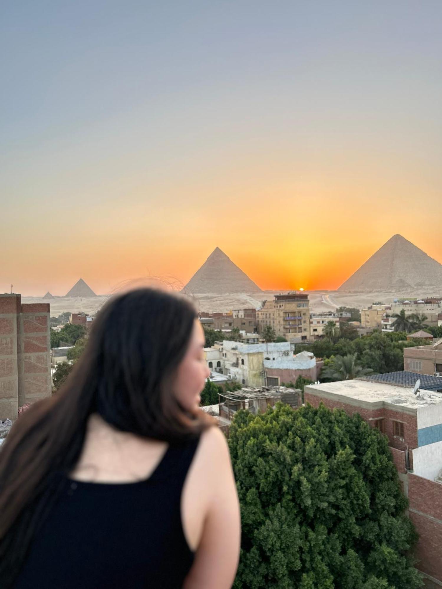 דירות קהיר Loay Pyramids View מראה חיצוני תמונה
