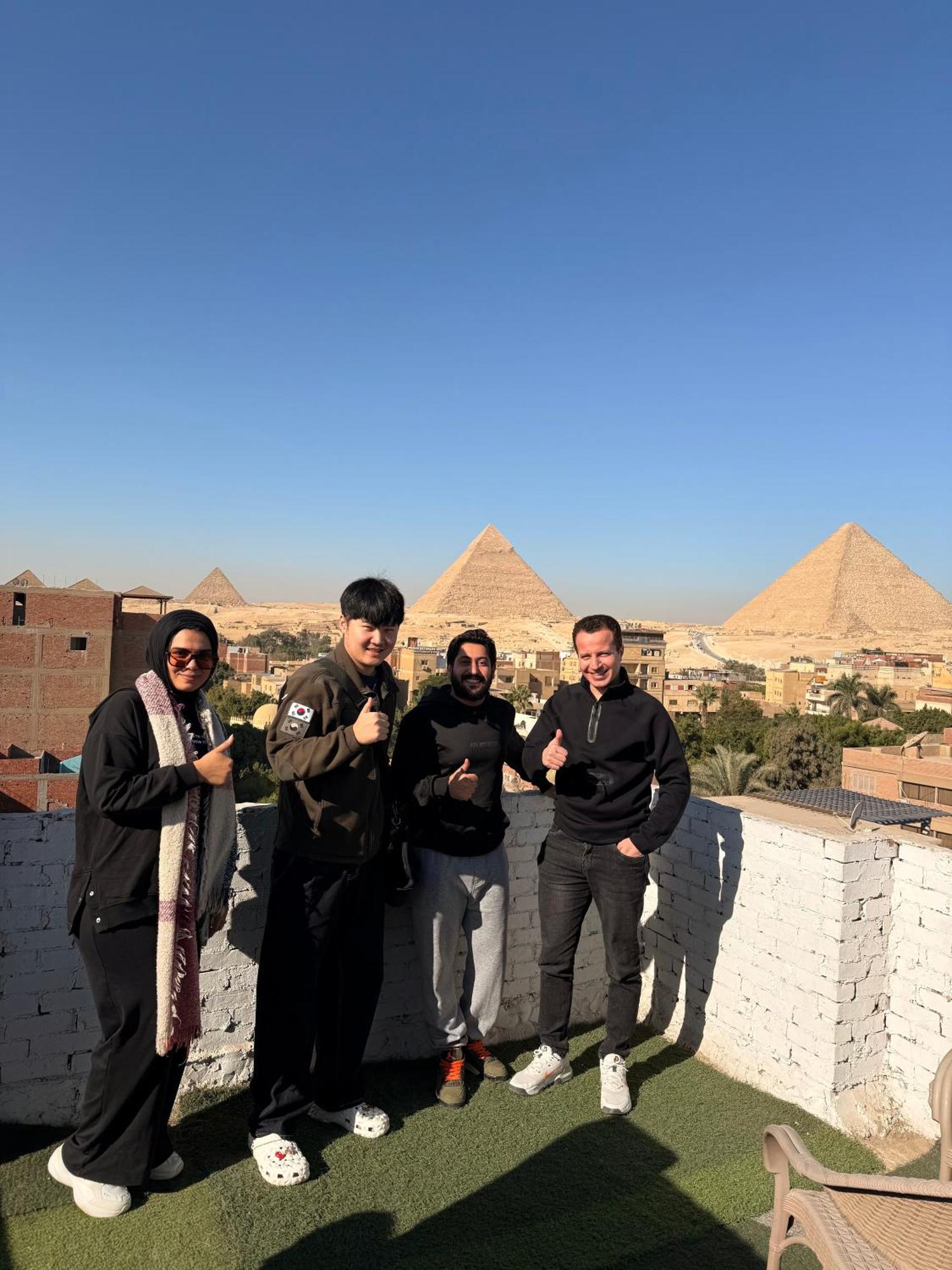 דירות קהיר Loay Pyramids View מראה חיצוני תמונה