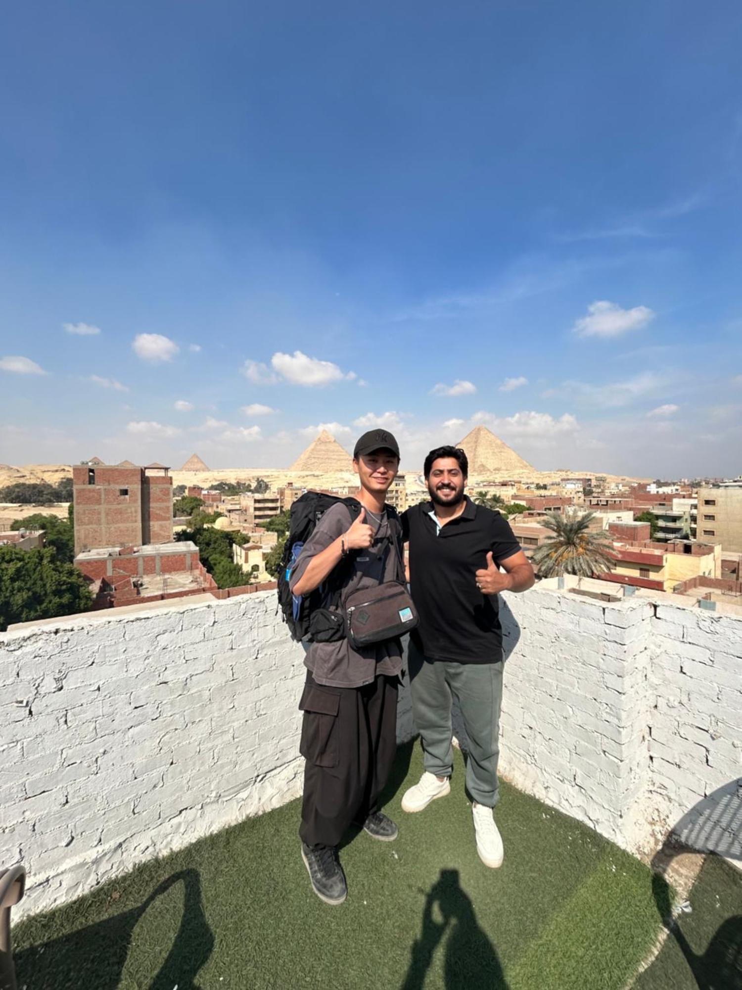 דירות קהיר Loay Pyramids View מראה חיצוני תמונה