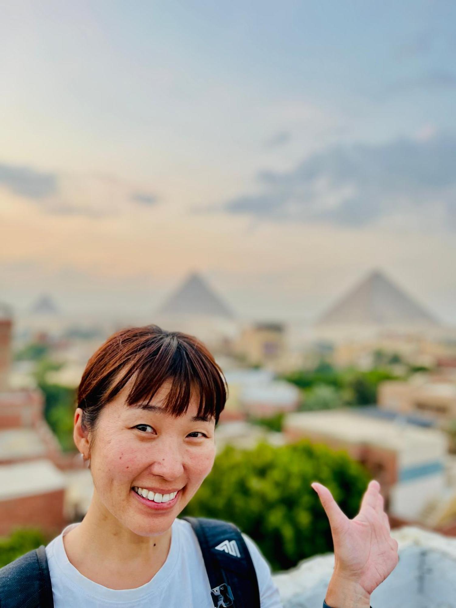 דירות קהיר Loay Pyramids View מראה חיצוני תמונה