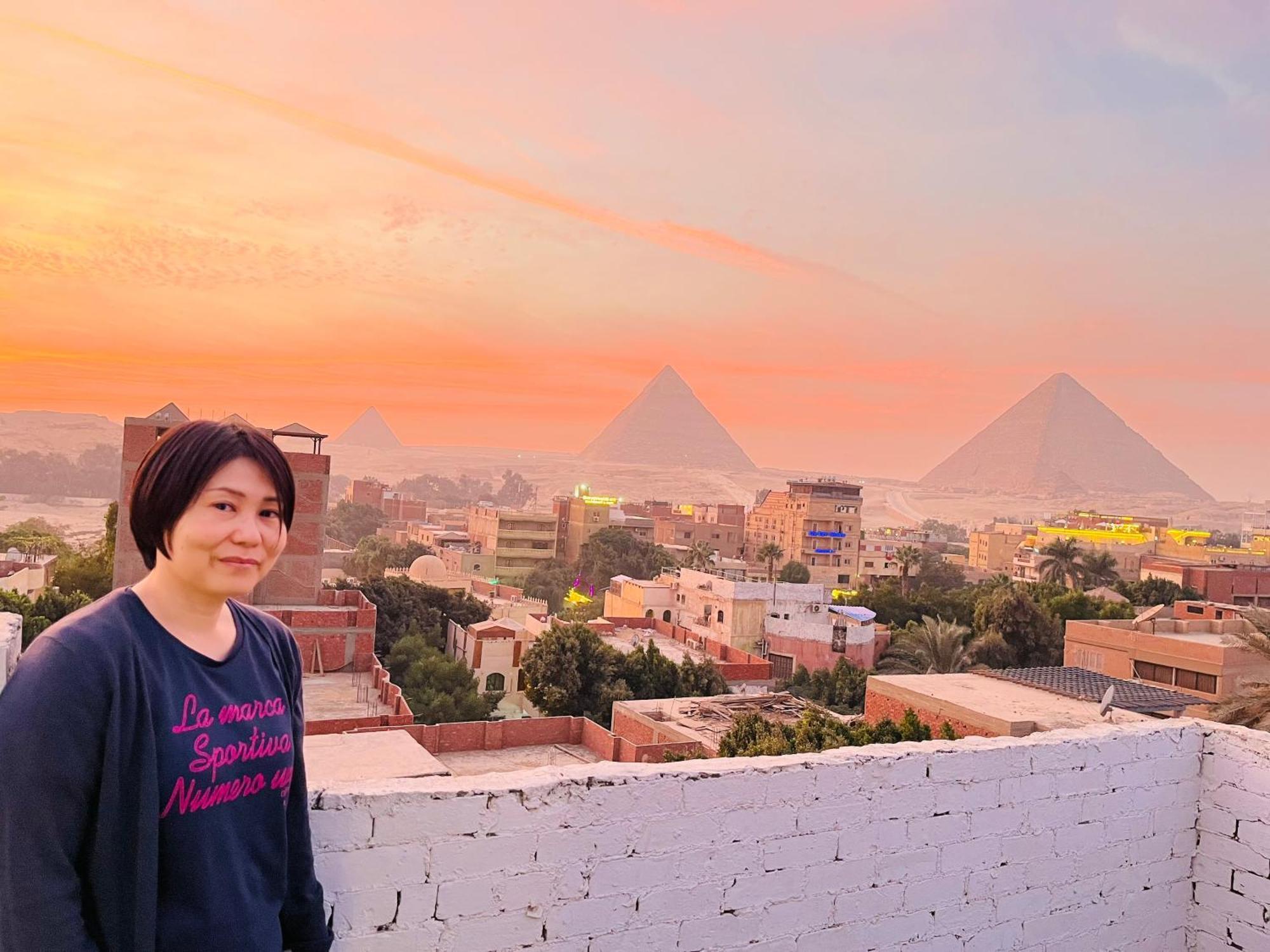 דירות קהיר Loay Pyramids View מראה חיצוני תמונה